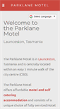Mobile Screenshot of parklanelaunceston.com.au